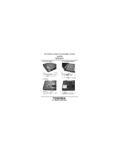 Toshiba Satellite 2800 Series Field Replaceable Unit Documentation Notebook - [Part 1/2] pag. 10